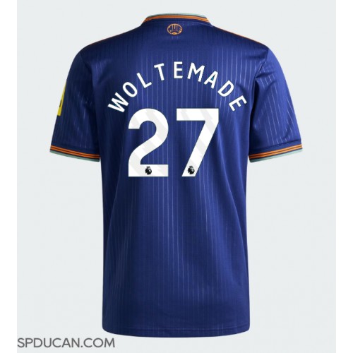 Muški Nogometni Dres Newcastle United Nick Woltemade #27 Rezervni 2025-26 Kratak Rukav Muški Nogometni Dres Newcastle United Nick Woltemade #27 Rezervni 2025-26 Kratak Rukav